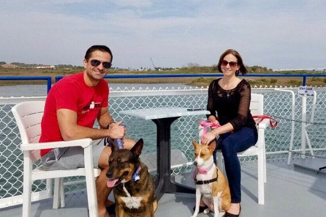 Take a Scenic Boat Ride in St. Augustine - A relaxed fit for families, couples, and dog owners