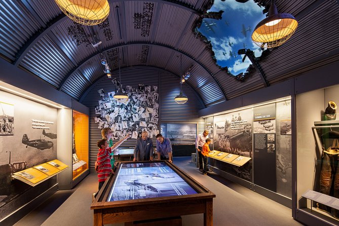 The National WWII Museum Admission Ticket New Orleans - The US Freedom Pavilion and its war machines