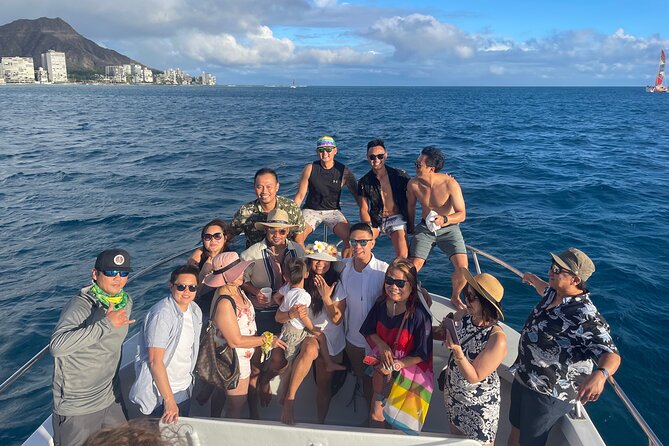 Turtle Canyon Snorkel Adventure in Waikiki, Oahu - The boat ride past Diamond Head and Waikiki