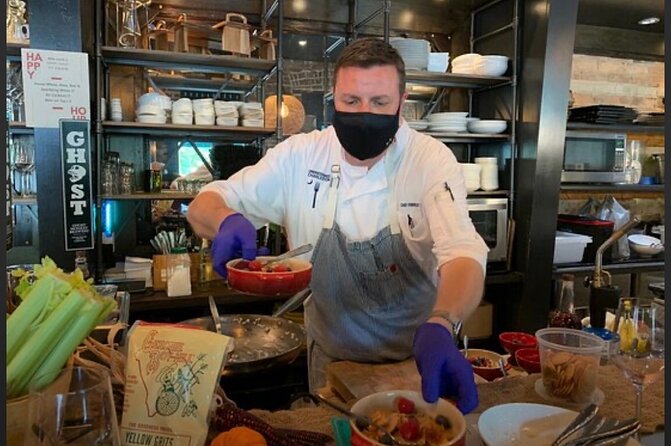Undiscovered Charleston: Half Day Food, Wine & History Tour with Cooking Class - Waterfront Park and the harbor setting