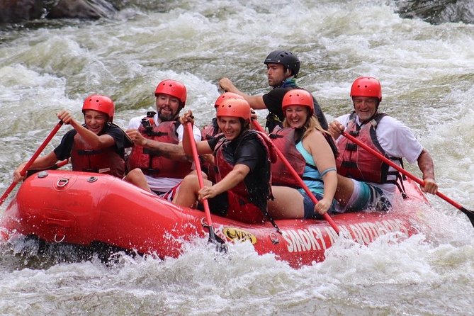 Upper Pigeon River Rafting Trip from Hartford - Safety instructions and the guide in your raft