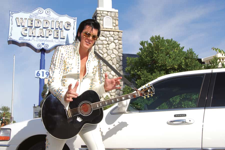 Vegas: Elvis-Themed Graceland Chapel Wedding or Vow Renewal - What happens during the Elvis ceremony