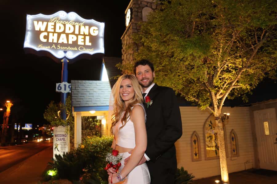 Vegas: Elvis-Themed Graceland Chapel Wedding or Vow Renewal - Who will enjoy this most?