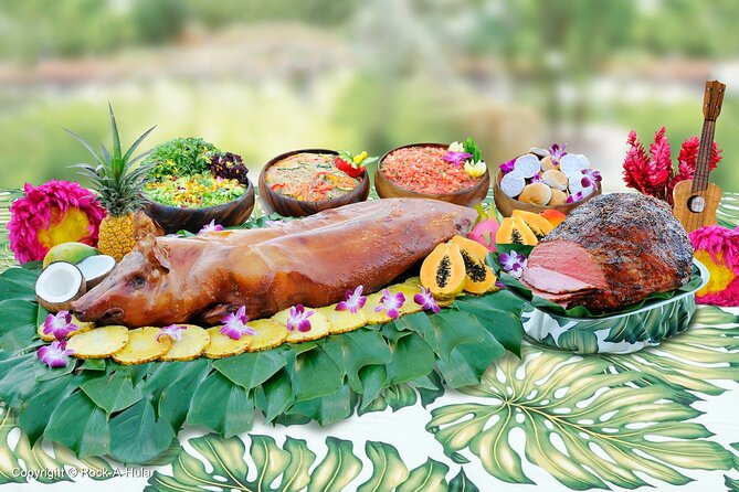 Waikiki Luau Buffet with Optional Rock-A-Hula Show Ticket - A Waikiki luau with a theater-show finish