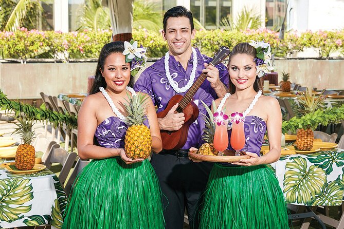 Waikiki Luau Buffet with Optional Rock-A-Hula Show Ticket - Starting with pineapple, music, and a Mai Tai