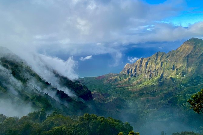 Waimea Canyon Downhill Bike Ride - The guides and the group size