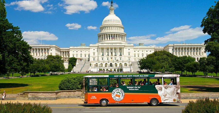 Washington, DC: Hop-On Hop-Off Old Town Trolley City Tour - The Arlington National Cemetery upgrade
