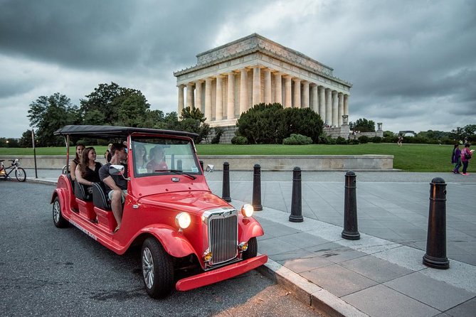 Washington DC Moonlight Tour by Electric Cart - Why Washington DC looks better after dark