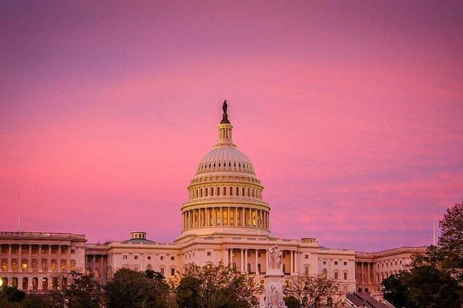 Washington DC Moonlight Tour by Electric Cart - Washington Monument and the Tidal Basin memorials