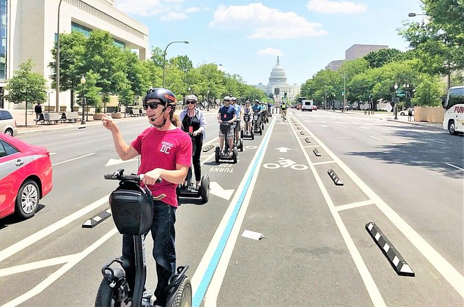 Washington DC "See the City" Guided Sightseeing Segway Tour - World War II Memorial and Washington Monument