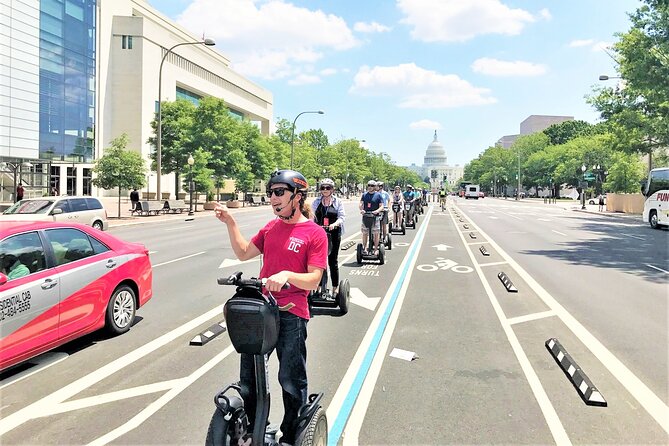Washington DC "See the City" Guided Sightseeing Segway Tour - The Capitol, museums, and central Washington
