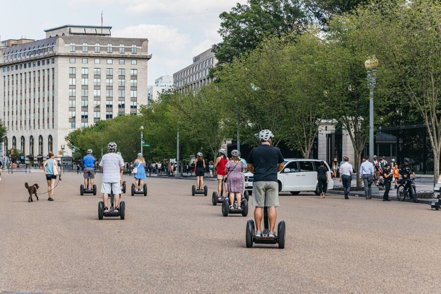 Washington DC: See the City Segway Tour - The first 30 minutes: training before the ride