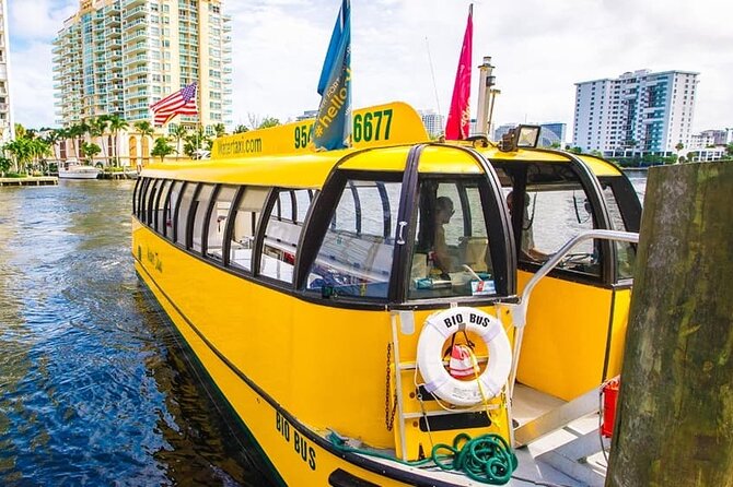 Water Taxi All Day hop-on hop-off Venice of America Boat Tour - What $38 buys you for the day
