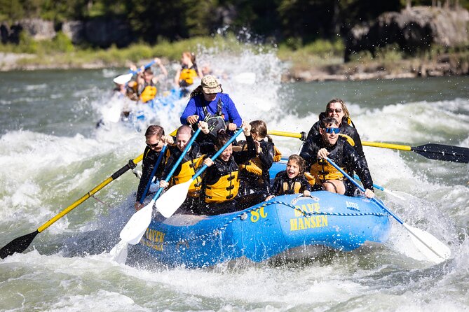 Whitewater Rafting in Jackson Hole: Small Boat Excitement - Big Kahuna, Lunch Counter, Rope, and Champagne