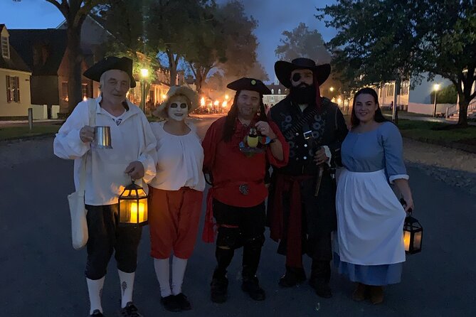 Williamsburg Ghosts, Witches and Pirates Tour - Key points to know before you book