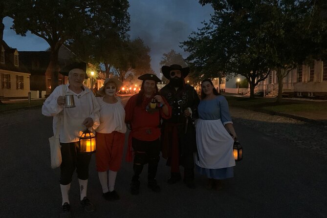 Williamsburg Ghosts, Witches and Pirates Tour - The opening stories: executions, pirates, and Blackbeard
