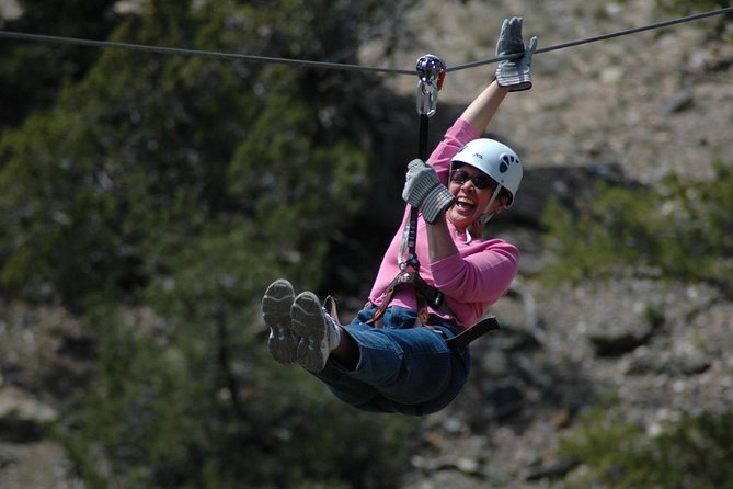 Zipline Tour - Six zip lines above Colorado canyon country